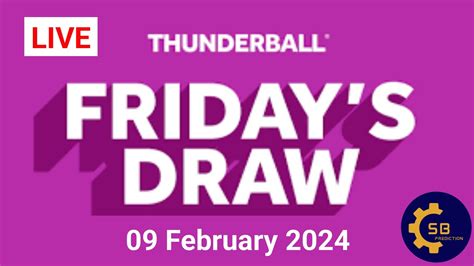 thunderball live draw tonight youtube today|Thunderball Draw Live Results 24 April 2024 .